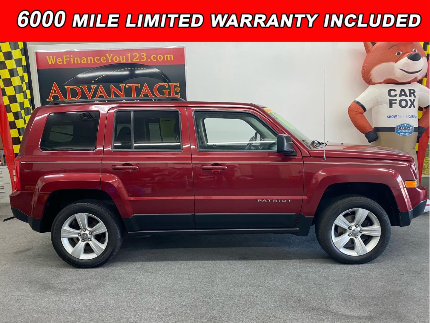 2012 RED /Gray Jeep Patriot (1C4NJRFB3CD) , located at 533 S West End Blvd., Quakertown, PA, 18951, (877) 257-4995, 40.343994, -75.303604 - Photo#0